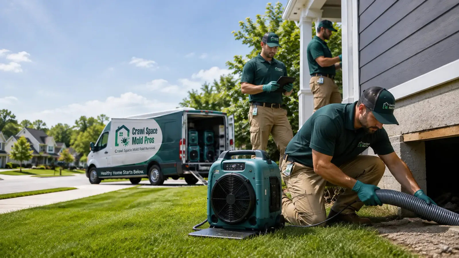 Crawl Space Mold Removal in Belleville, NJ